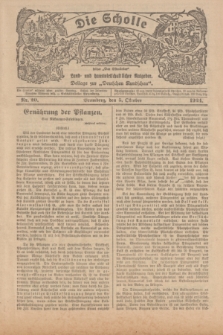 Die Scholle : früher „Der Ostmärker” : land- und hauswirtschaftlicher Ratgeber : Beilage zur „Deutschen Rundschau”. 1924, Nr. 20 (5 Oktober)