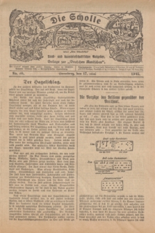 Die Scholle : früher „Der Ostmärker” : land- und hauswirtschaftlicher Ratgeber : Beilage zur „Deutschen Rundschau”. 1925, Nr. 10 (17 Mai)
