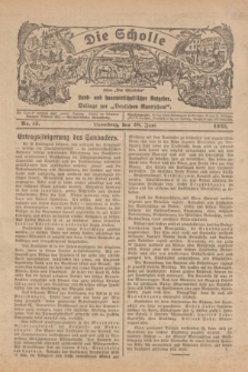 Die Scholle : früher „Der Ostmärker” : land- und hauswirtschaftlicher Ratgeber : Beilage zur „Deutschen Rundschau”. 1925, Nr. 13 (28 Juni)