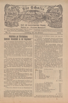 Die Scholle : früher „Der Ostmärker” : land- und hauswirtschaftlicher Ratgeber : Beilage zur „Deutschen Rundschau”. 1925, Nr. 21 (18 Oktober)