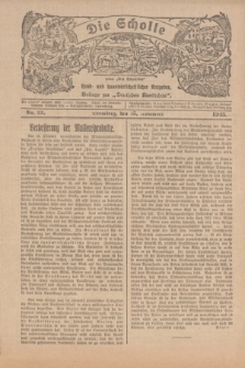 Die Scholle : früher „Der Ostmärker” : land- und hauswirtschaftlicher Ratgeber : Beilage zur „Deutschen Rundschau”. 1925, Nr. 23 (15 November)