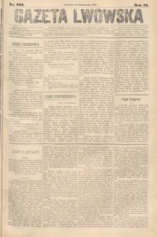 Gazeta Lwowska. 1882, nr 233