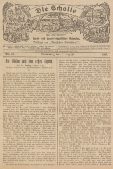 Die Scholle : früher „Der Ostmärker” : land- und hauswirtschaftlicher Ratgeber : Beilage zur „Deutschen Rundschau”. 1927, Nr. 16 (7 August)