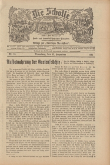 Die Scholle : früher „Der Ostmärker” : land- und hauswirtschaftlicher Ratgeber : Beilage zur „Deutschen Rundschau”. 1931, Nr. 26 (13 Dezember)