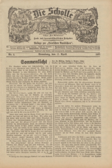 Die Scholle : früher „Der Ostmärker” : land- und hauswirtschaftlicher Ratgeber : Beilage zur „Deutschen Rundschau”. 1932, Nr. 8 (17 April)