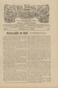 Die Scholle : früher „Der Ostmärker” : land- und hauswirtschaftlicher Ratgeber : Beilage zur „Deutschen Rundschau”. 1932, Nr. 21 (16 Oktober)