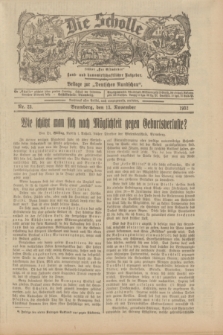 Die Scholle : früher „Der Ostmärker” : land- und hauswirtschaftlicher Ratgeber : Beilage zur „Deutschen Rundschau”. 1932, Nr. 23 (13 November)