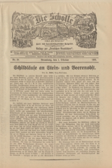 Die Scholle : früher „Der Ostmärker” : land- und hauswirtschaftlicher Ratgeber : Beilage zur „Deutschen Rundschau”. 1933, Nr. 20 (1 Oktober)