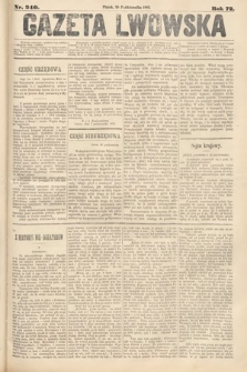 Gazeta Lwowska. 1882, nr 240