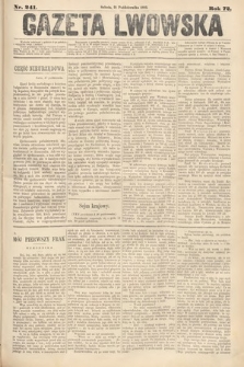Gazeta Lwowska. 1882, nr 241