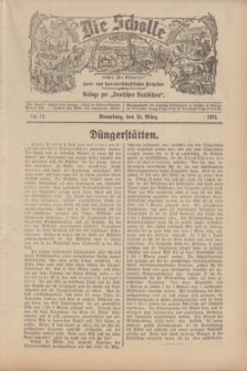 Die Scholle : früher „Der Ostmärker” : land- und hauswirtschaftlicher Ratgeber : Beilage zur „Deutschen Rundschau”. 1934, Nr. 12 (25 März)