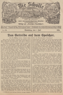 Die Scholle : früher „Der Ostmärker” : land- und hauswirtschaftlicher Ratgeber : Beilage zur „Deutschen Rundschau”. 1934, Nr. 26 (1 Juli)