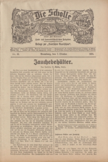 Die Scholle : früher „Der Ostmärker” : land- und hauswirtschaftlicher Ratgeber : Beilage zur „Deutschen Rundschau”. 1934, Nr. 40 (7 Oktober)