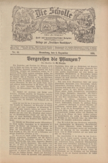 Die Scholle : früher „Der Ostmärker” : land- und hauswirtschaftlicher Ratgeber : Beilage zur „Deutschen Rundschau”. 1934, Nr. 49 (8 Dezember)