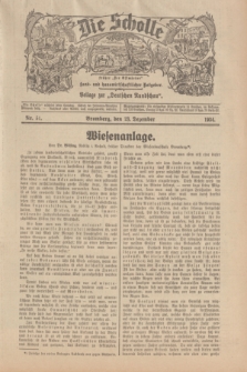 Die Scholle : früher „Der Ostmärker” : land- und hauswirtschaftlicher Ratgeber : Beilage zur „Deutschen Rundschau”. 1934, Nr. 51 (23 Dezember)