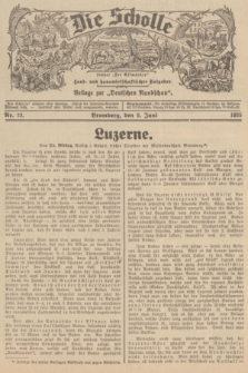 Die Scholle : früher „Der Ostmärker” : land- und hauswirtschaftlicher Ratgeber : Beilage zur „Deutschen Rundschau”. 1935, Nr. 22 (9 Juni)