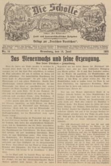 Die Scholle : früher „Der Ostmärker” : land- und hauswirtschaftlicher Ratgeber : Beilage zur „Deutschen Rundschau”. 1935, Nr. 24 (16 Juni)