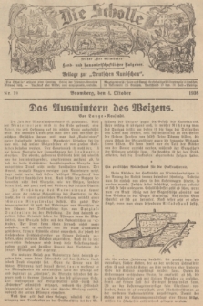 Die Scholle : früher „Der Ostmärker” : land- und hauswirtschaftlicher Ratgeber : Beilage zur „Deutschen Rundschau”. 1936, Nr. 39 (4 Oktober)