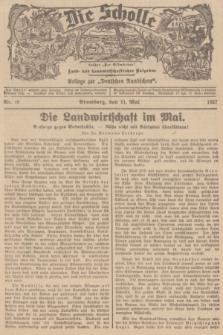 Die Scholle : früher „Der Ostmärker” : land- und hauswirtschaftlicher Ratgeber : Beilage zur „Deutschen Rundschau”. 1937, Nr. 19 (11 Mai)