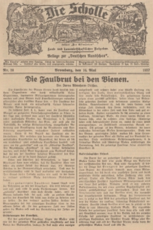 Die Scholle : früher „Der Ostmärker” : land- und hauswirtschaftlicher Ratgeber : Beilage zur „Deutschen Rundschau”. 1937, Nr. 20 (16 Mai)