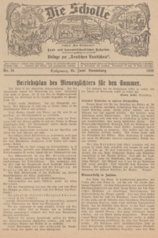 Die Scholle : früher „Der Ostmärker” : land- und hauswirtschaftlicher Ratgeber : Beilage zur „Deutschen Rundschau”. 1939, Nr. 26 (25 Juni)