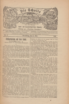 Die Scholle : früher „Der Ostmärker” : land- und hauswirtschaftlicher Ratgeber : Beilage zur „Deutschen Rundschau”. 1928, Nr. 9 (6 Mai)