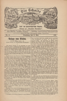 Die Scholle : früher „Der Ostmärker” : land- und hauswirtschaftlicher Ratgeber : Beilage zur „Deutschen Rundschau”. 1928, Nr. 10 (13 Mai)
