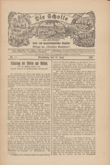 Die Scholle : früher „Der Ostmärker” : land- und hauswirtschaftlicher Ratgeber : Beilage zur „Deutschen Rundschau”. 1928, Nr. 12 (10 Juni)