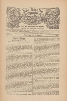 Die Scholle : früher „Der Ostmärker” : land- und hauswirtschaftlicher Ratgeber : Beilage zur „Deutschen Rundschau”. 1928, Nr. 17 (19 August)