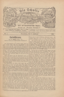 Die Scholle : früher „Der Ostmärker” : land- und hauswirtschaftlicher Ratgeber : Beilage zur „Deutschen Rundschau”. 1929, Nr. 4 (17 Februar)
