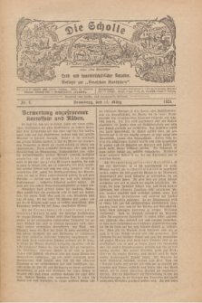 Die Scholle : früher „Der Ostmärker” : land- und hauswirtschaftlicher Ratgeber : Beilage zur „Deutschen Rundschau”. 1929, Nr. 6 (17 März)