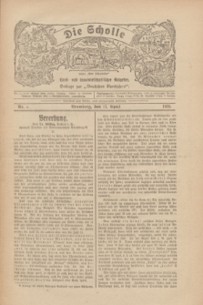 Die Scholle : früher „Der Ostmärker” : land- und hauswirtschaftlicher Ratgeber : Beilage zur „Deutschen Rundschau”. 1929, Nr. 8 (17 April)