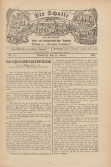 Die Scholle : früher „Der Ostmärker” : land- und hauswirtschaftlicher Ratgeber : Beilage zur „Deutschen Rundschau”. 1929, Nr. 17 (18 August)