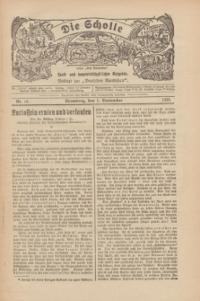Die Scholle : früher „Der Ostmärker” : land- und hauswirtschaftlicher Ratgeber : Beilage zur „Deutschen Rundschau”. 1929, Nr. 18 (1 September)