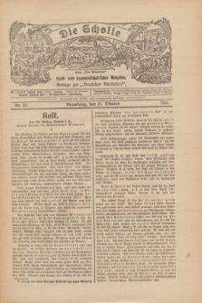 Die Scholle : früher „Der Ostmärker” : land- und hauswirtschaftlicher Ratgeber : Beilage zur „Deutschen Rundschau”. 1929, Nr. 22 (27 Oktober)