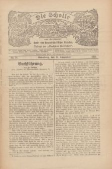 Die Scholle : früher „Der Ostmärker” : land- und hauswirtschaftlicher Ratgeber : Beilage zur „Deutschen Rundschau”. 1929, Nr. 24 (24 November)