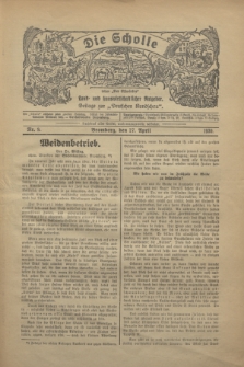 Die Scholle : früher „Der Ostmärker” : land- und hauswirtschaftlicher Ratgeber : Beilage zur „Deutschen Rundschau”. 1930, Nr. 9 (27 April)
