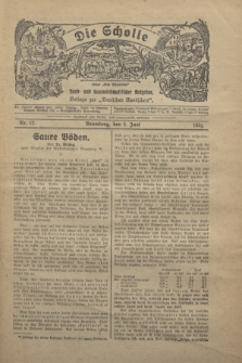 Die Scholle : früher „Der Ostmärker” : land- und hauswirtschaftlicher Ratgeber : Beilage zur „Deutschen Rundschau”. 1930, Nr. 12 (8 Juni)