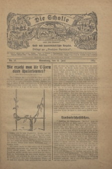 Die Scholle : früher „Der Ostmärker” : land- und hauswirtschaftlicher Ratgeber : Beilage zur „Deutschen Rundschau”. 1930, Nr. 13 (22 Juni)