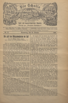 Die Scholle : früher „Der Ostmärker” : land- und hauswirtschaftlicher Ratgeber : Beilage zur „Deutschen Rundschau”. 1930, Nr. 22 (26 Oktober)