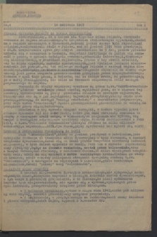 Małopolska Agencja Prasowa. R.1, nr 4 (18 kwietnia 1943)