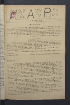 Małopolska Agencja Prasowa. R.1, nr 27 (8 września 1943)
