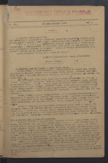 Małopolska Agencja Prasowa. R.1, nr 31 (14 października 1943)