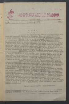 Małopolska Agencja Prasowa. R.1, nr 35 (4 listopada 1943)