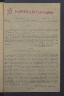 Małopolska Agencja Prasowa. R.2, nr 12 (30 marca 1944)