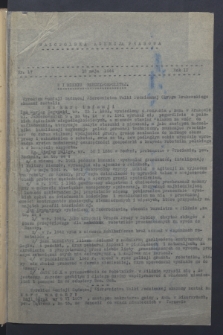 Małopolska Agencja Prasowa. R.2, nr 17 (18 maja 1944)