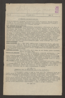 Małopolska Agencja Prasowa. R.2, nr 19 (25 maja 1944)