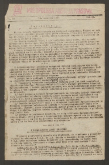 Małopolska Agencja Prasowa. R.2, nr 22 (14 czerwca 1944)