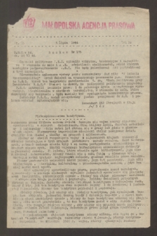 Małopolska Agencja Prasowa. R.2, nr 25 (6 lipca 1944)