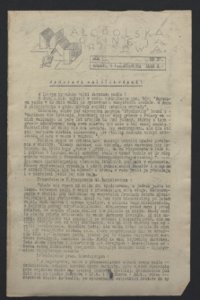 Małopolska Agencja Prasowa. R.2, nr 37 (6 października 1944)